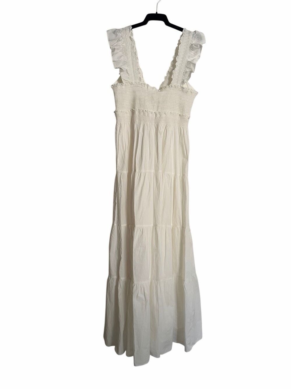LoveShackFancy Arnene Midi Dress S White - Picture 8 of 12